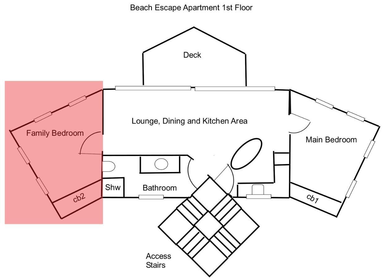 Sandy Point Beach Escape 1 Bedroom Apartment Экстерьер фото